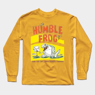 Humble Frog Book cover, Oliver Grimley Fine Art Long Sleeve T-Shirt